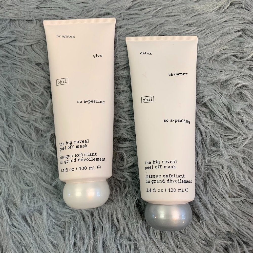 Ohii by urban outfitters face peel off mask bundle